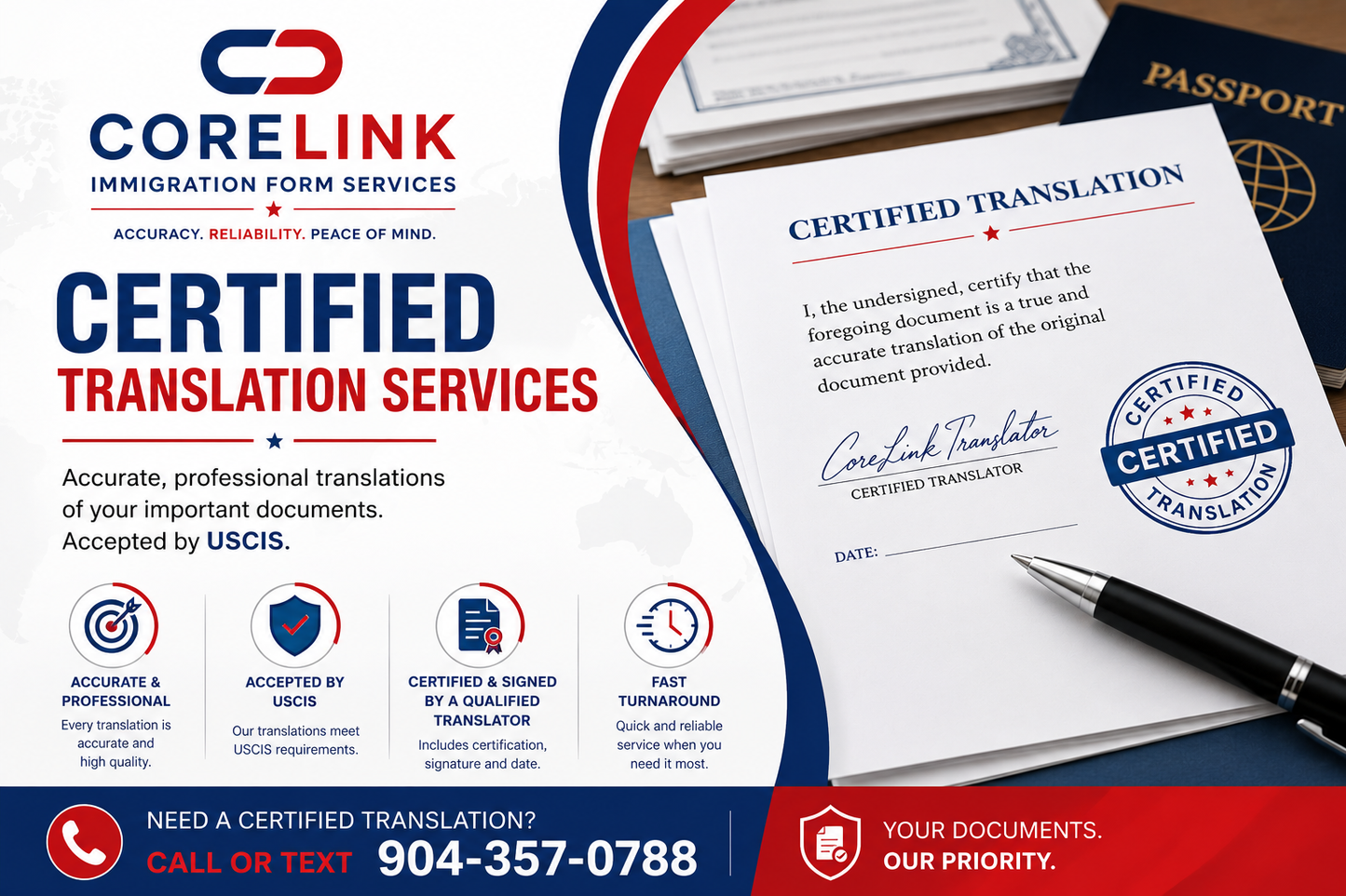 Certified Translation Services